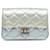 CHANEL Clutch bagsLeather Green  ref.1326476