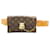 Pochette ceinture Louis Vuitton en toile monogram S Lock Marron  ref.1326540