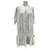 Autre Marque DIMANCHE SAINT-TROPEZ Robes T.FR Taille Unique Lin Blanc  ref.1326651