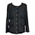 Chanel La collection de mondialisation la plus emblématique : veste en tweed noire  ref.1326799