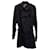 Burberry Belted Trench Coat in Black Cotton  ref.1326826
