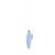 Jacquemus Le Pitchou Rounded Wallet in Light Blue Leather - view 10
