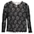 Diane Von Furstenberg Long Sleeve Top in Black Rayon Cellulose fibre  ref.1326859