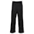 Autre Marque KAPITAL Velvet-Trimmed Track Pants in Black Polyester  ref.1326862