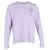 Ami Paris Logo Sweater in Purple Wool  ref.1326871