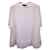 Simone Rocha Lace-Trimmed T-shirt in White Cotton  ref.1326877