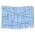Hermès Blue printed sheer silk scarf  ref.1326910