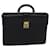 LOUIS VUITTON Epi Serviette Fermoir Business Bag Black M54352 LV Auth bs13342 Leather  ref.1326968