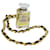 CHANEL Perfume Necklace Gold CC Auth ar11607b Golden Metal  ref.1326983