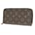 Louis Vuitton Portefeuille zippy Brown Leather  ref.1327125