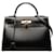 Hermès HERMES Handbags Kelly 32 Black Leather  ref.1327318