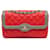 CHANEL Handbags Timeless/classique Red Leather  ref.1327425