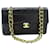 Chanel Timeless/classique Black Leather  ref.1327469