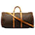 LOUIS VUITTON Travel bags Keepall Brown Leather  ref.1327549