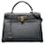 Hermès HERMES Handbags Kelly 32 Blue Leather  ref.1327550