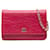 CHANEL Handbags Wallet On Chain Timeless/classique Pink Leather  ref.1327557