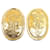 Chanel Ohrringe Golden Metall  ref.1327597