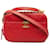 Camera Petit sac photo matelassé rouge Chanel avec poignée supérieure en caviar Cuir  ref.1327774