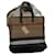 Brook Burberry handbag / New Burberry Ashby flat bag with tags Damier ebene Leather Cloth  ref.1327850