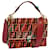 FENDI Zucca Canvas Canai Hand Bag 2way Pink Red Auth 69973A Cloth  ref.1327935