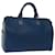 Louis Vuitton Epi Speedy 30 Hand Bag Toledo Blue M43005 LV Auth 69462 Leather  ref.1327959