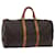 Louis Vuitton Monogram Keepall 50 Boston Bag M41426 LV Auth 69918 Cloth  ref.1327960