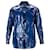 Camisa Pista com revestimento plástico Jil Sander em poliéster azul  ref.1328058