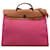 Hermès Purple Toile Herbag Zip 39 Cloth Cloth  ref.1328125