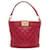 Chanel Red Calfskin Boy Bucket Bag Leather Pony-style calfskin  ref.1328172