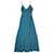Bottega Veneta Robes Coton Turquoise  ref.1328217