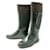Céline rain boots 381044 38 OLIVE GREEN RUBBER RAIN BOOTS  ref.1328255