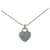 Collier en argent SV925 Tiffany & Co Notes Heart Ball Chain en bon état Métal Argenté  ref.1328307