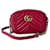 Gucci GG Marmont matelassé mini bag Red Leather  ref.1328326