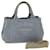 PRADA Canapa PM Hand Bag Canvas 2way Light Blue Auth 69721 Cloth  ref.1328352