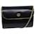 GUCCI Interlocking Chain Shoulder Bag Leather Black Auth yk11350  ref.1328385