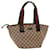 GUCCI GG Canvas Web Sherry Line Hand Bag Beige Red Green 131228 auth 69952 Cloth  ref.1328391