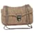 PRADA Chain Shoulder Bag Leather Beige Auth bs13272  ref.1328415