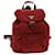 PRADA Backpack Nylon Red Auth 69653  ref.1328422