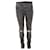 Amiri, grey distressed biker jeans Cotton  ref.1328481