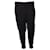 NEIL BARRETT, Tuxedo slim fit jogger pants Black Polyester Wool  ref.1328484