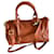 Sandro Handbags Cognac Leather  ref.1328510