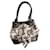 Lancel Handbags Beige Dark brown Leather Cloth  ref.1328516