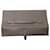 Hermès pliplat 33 Clutch in Grey Leather  ref.1328567
