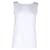 Camiseta sin mangas Prada en algodón blanco  ref.1328572