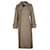 Céline Celine lined-Breasted Trench Coat in Beige Cotton  ref.1328573