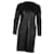 Céline Celine Collarless Coat in Black Lambskin Leather  ref.1328574
