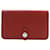 Hermès Dogon Duo Wallet in Red Calfskin Leather Pony-style calfskin  ref.1328581