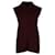 Hermès V-neck Knit Vest in Maroon Cashmere Brown Red Wool  ref.1328626