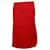 Christian Dior Dior Knee-Length Skirt in Red Virgin Wool  ref.1328633