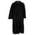 Abrigo largo Prada de lana negra Negro  ref.1328637